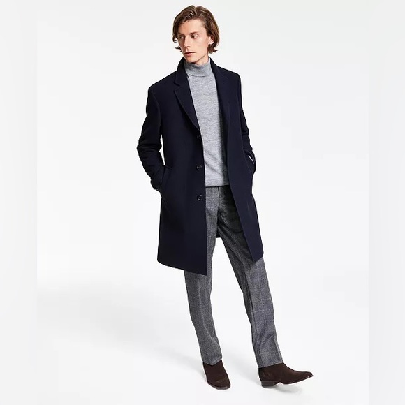Men’s Ralph Lauren Luther Luxury Blend Overcoat - Picture 3 of 5